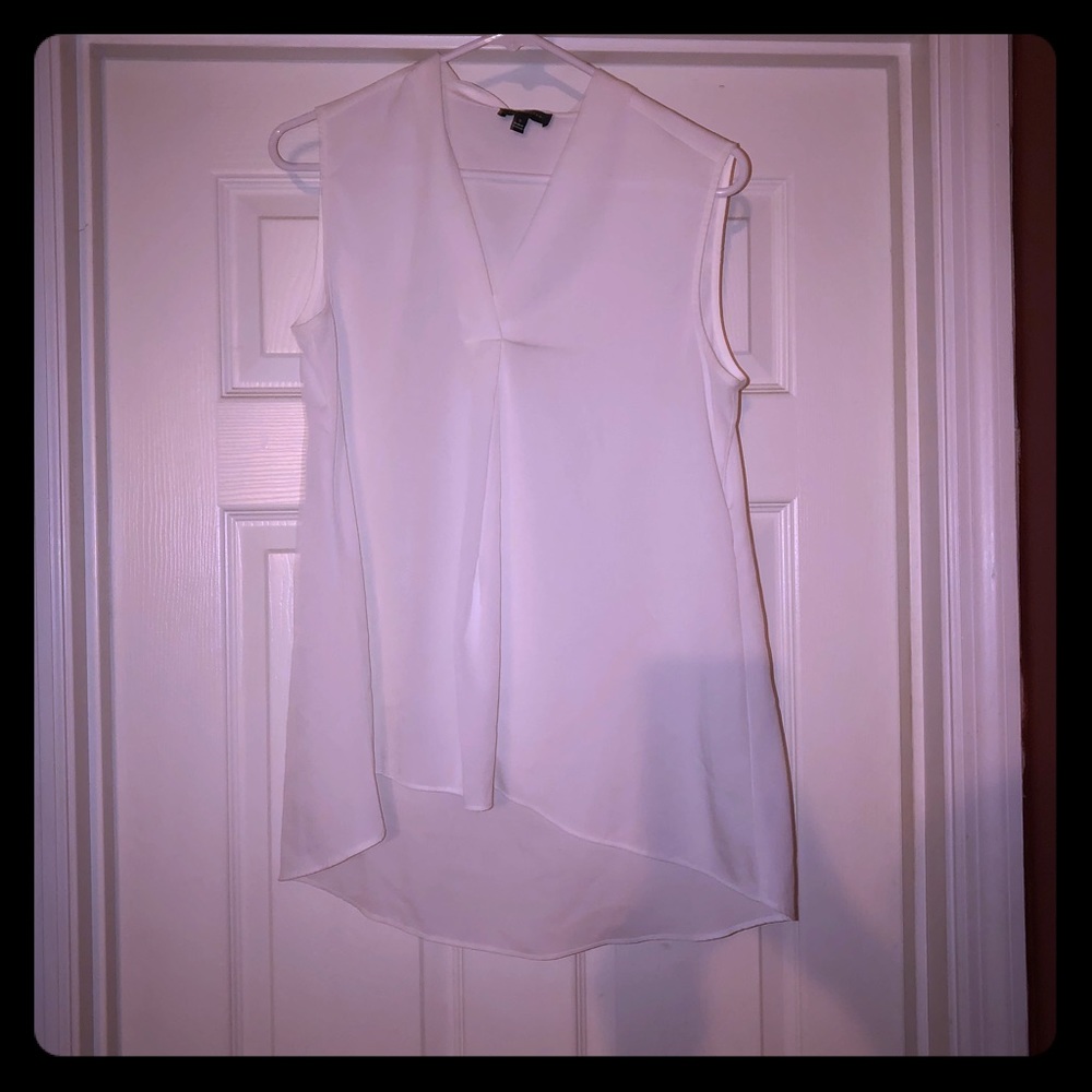 Limited White Hi-Lo Top